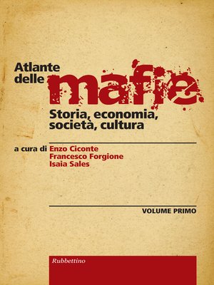 cover image of Atlante delle mafie (vol 1)